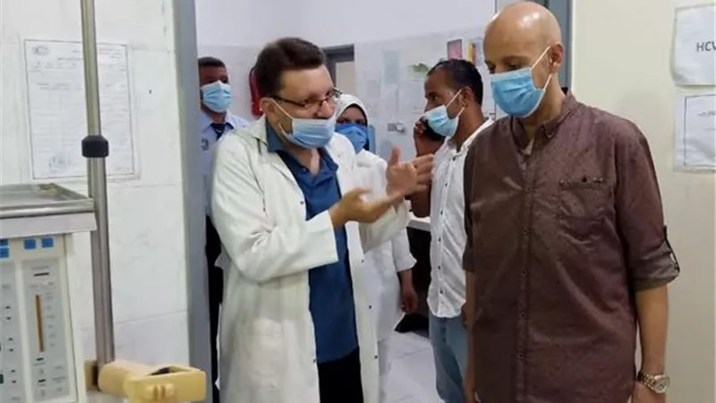 وكيل وزارة الصحة يتفقد سير العمل بمستشفي حميات الزقازيق ويأمر بتوفير كافة احتياجاته
