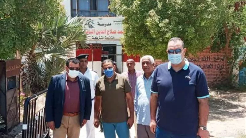 أسوان أنهت إستعدادات امتحانات الدور الثانى للثانوية العامة.صور