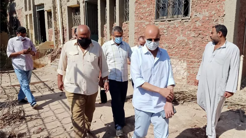 وكيل وزارة الصحة يتفقد وحدة طب الأسرة بطوخ القراموص بأبوكبير