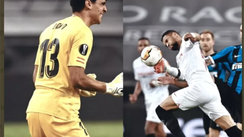 بونو والنصيري أول لاعبان عربيان يتوجان بلقب الدوري الأوروبي