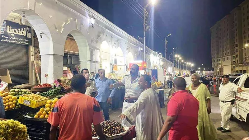 ضبط 383 مضبوطات متنوعة وتحرير 9 مخالفات إشغال خلال 7 أيام بسوهاج