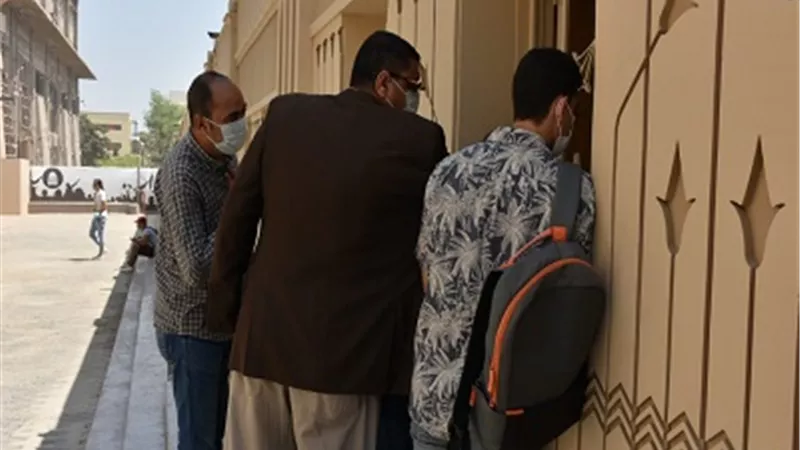 مكتب التنسيق المركزى يستقبل طلاب الثانوية العامة بالمرحلة الأولى..صور