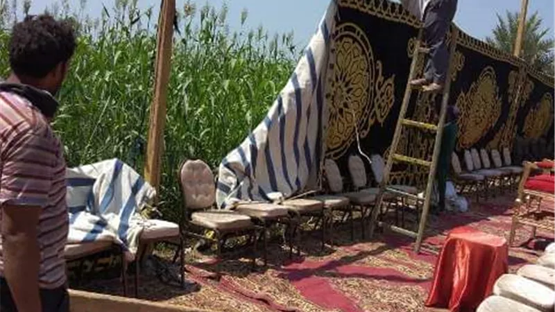 الاجهزة التنفيذية تفض فرحين بههيا ونادى الربيع بالزقازيق