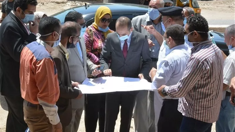 جولة تفقدية لمعاينة عدد من المنشآت والمباني بسوهاج ..صور