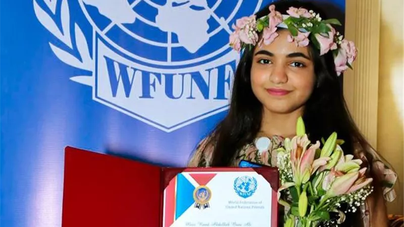 رند بنى على أصغر سفير نوايا حسنة للأعمال التطوعية