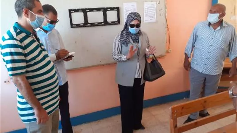 محافظ بني سويف يطمئن على سير أمتحان الدور الثاني للثانوية العامة