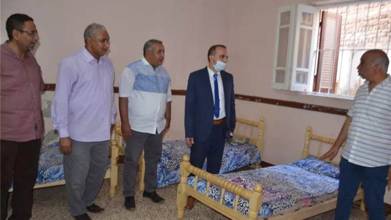 وكيل تضامن الأقصر الجديد يزور جمعية الأم دولاجى للأطفال الأيتام