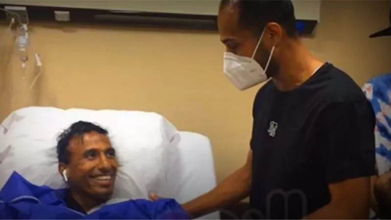 شقيق محمد عبد الشافى ينهى الجدل حول ازمة اصابته