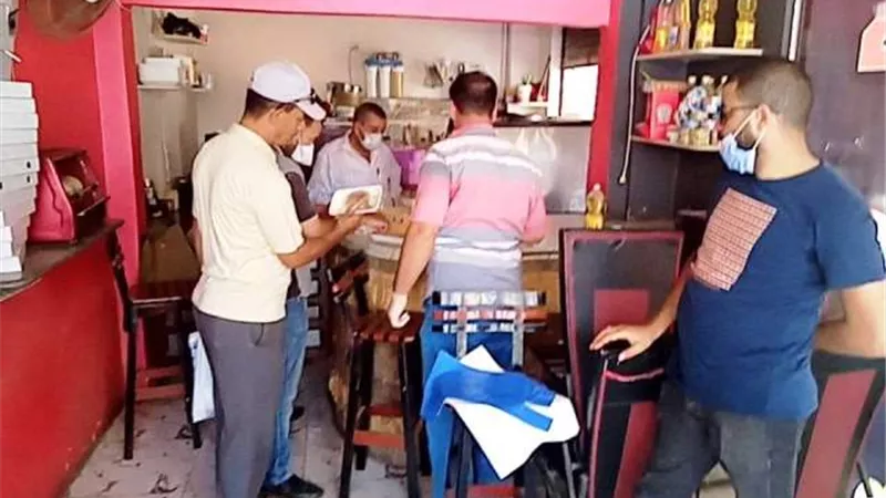 حملة تموينية فى سيدى سالم.. بالصور