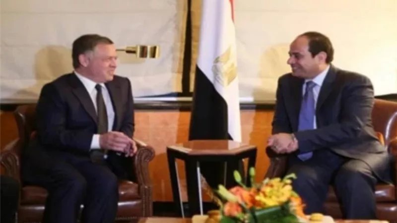 الرئاسة: القمة المصرية الأردنية العراقية تناولت تطورات القضية الفلسطينية ومستجدات الأوضاع في سوريا وليبيا