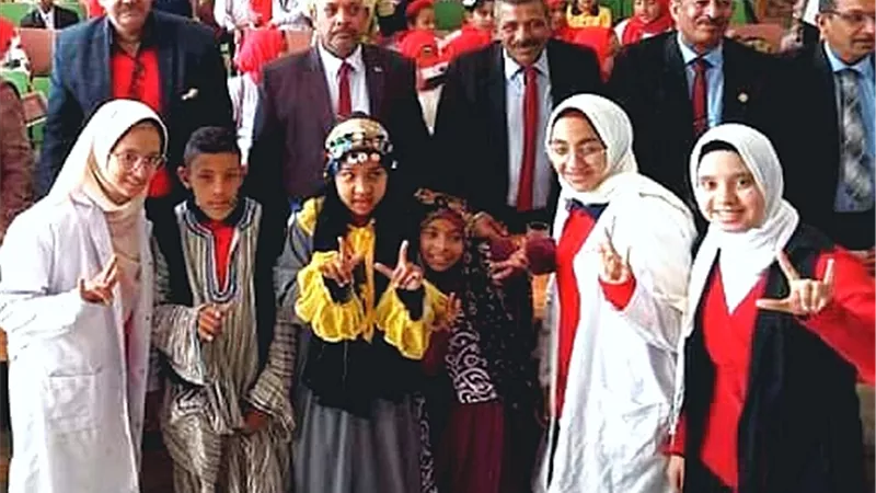 تعليم الداخلة رابع الجمهورية فى مسرحة المناهج والعروض الفنية بالوادى الجديد