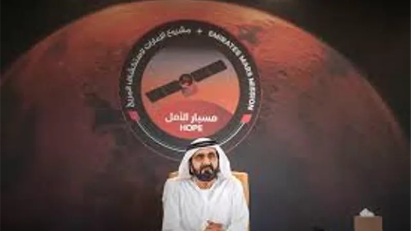 محمد بن راشد: 100 مليون كم قطعها «مسبار الأمل» نحو المريخ