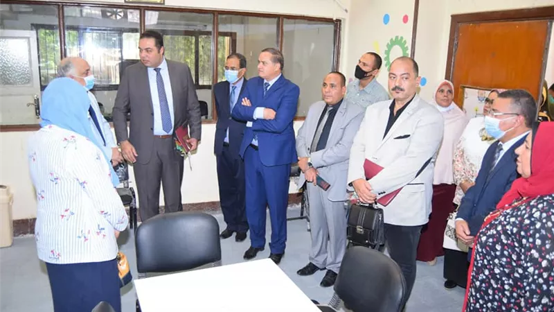 لجنة الأعلى للجامعات تتفقد الاستعدادات النهائية بكلية التربية النوعية بسوهاج