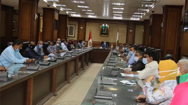 الاجتماع الثالث لوحدة عمل منظومة ميكنة إدارة أصول وأملاك الدولة بسوهاج