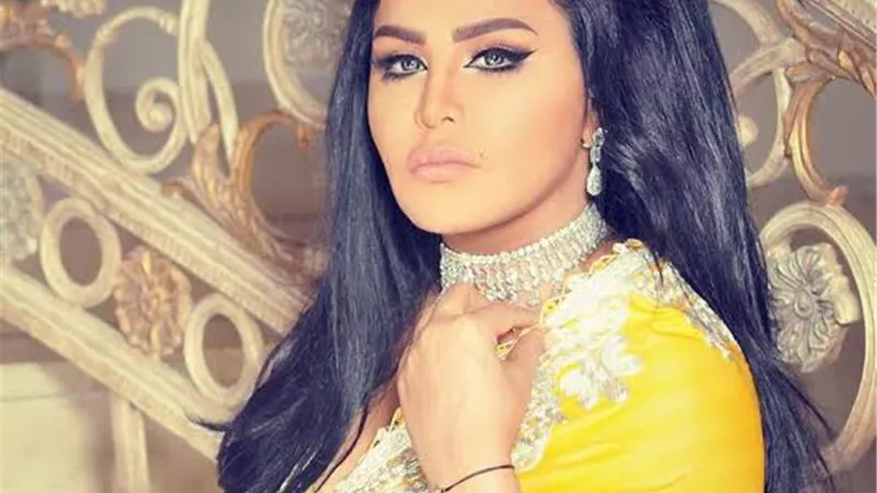 احلام تشعل السوشيال ميديا بفستان احمر ساحر.. صور