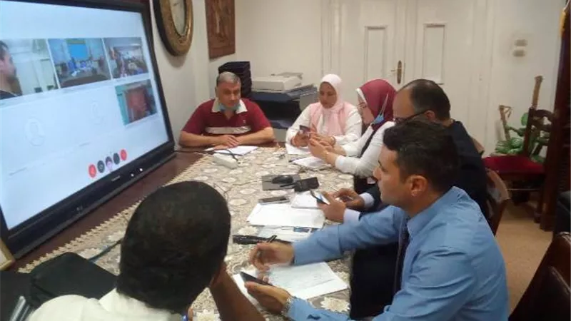 انتظام سير امتحانات الدور الثانى بالثانوية العامة فى ٤٢ لجنة بالقاهرة.صور