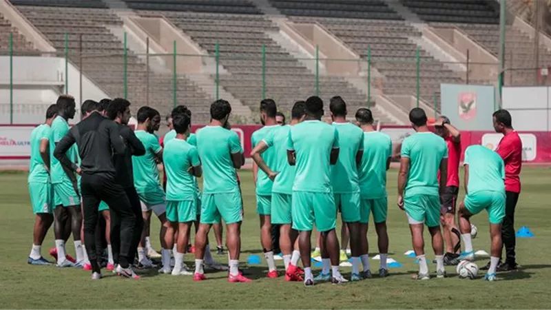 الأهلي بدون راحة استعداد لمواجهة المصري