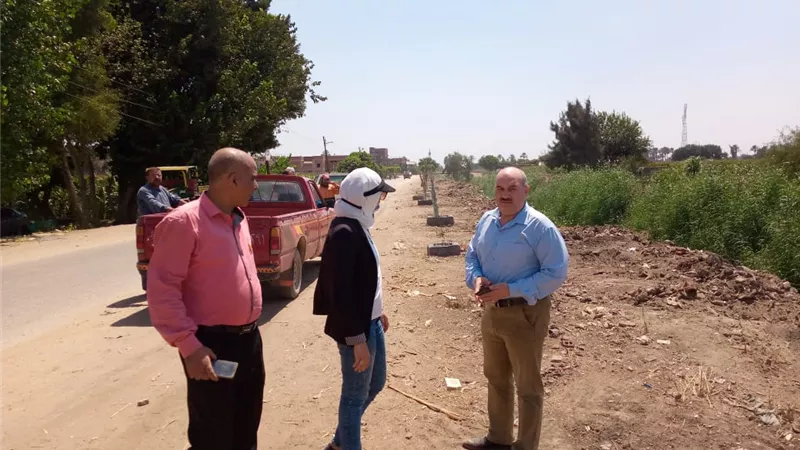 نائب محافظ القليوبية : إحلال وتجديد كباري عزب الدير إستجابة لشكاوي المواطنين