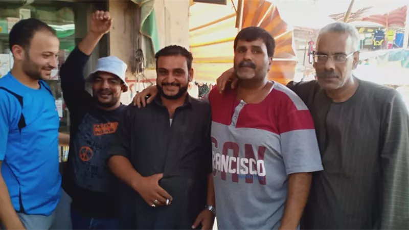 الباعة الجائلون بشبين القناطر يدفعون بأشرف سلامة لانتخابات 2020