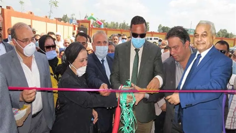 محافظ الدقهلية افتتح مدرسة تجريبية للغات بقرية منشأة عبد الرحمن بمركز دكرنس بالدقهلية