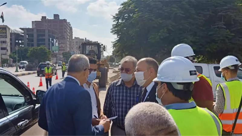 تطوير شارع فريد ندا بمدينة بنها
