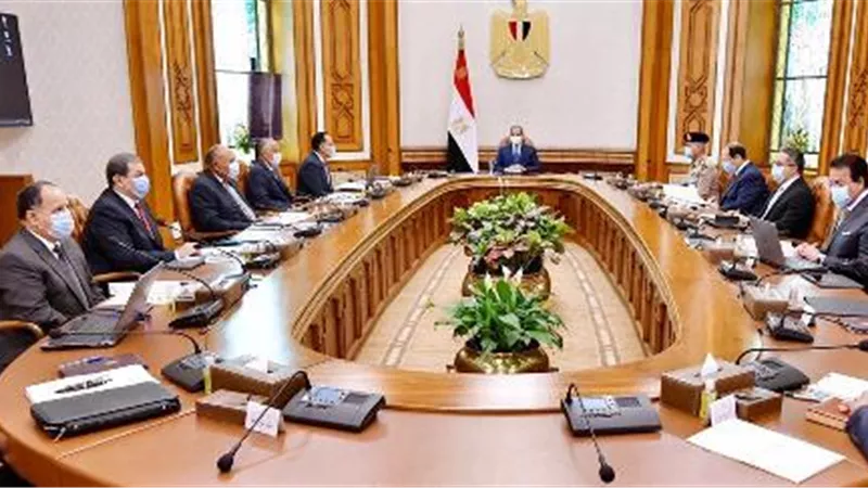 السيسي يبحث تطورات بناء سد 