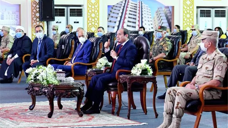 الرئيس السيسي : مخالفات البناء تحد خطير تواجهه الدولة المصرية وحذرنا من الامر طوال ه سنوات