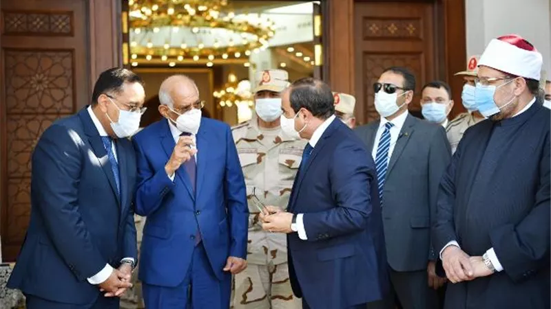 الرئيس السيسي : سنواصل مسيرة الاصلاح والتنمية والله غالب على أمره