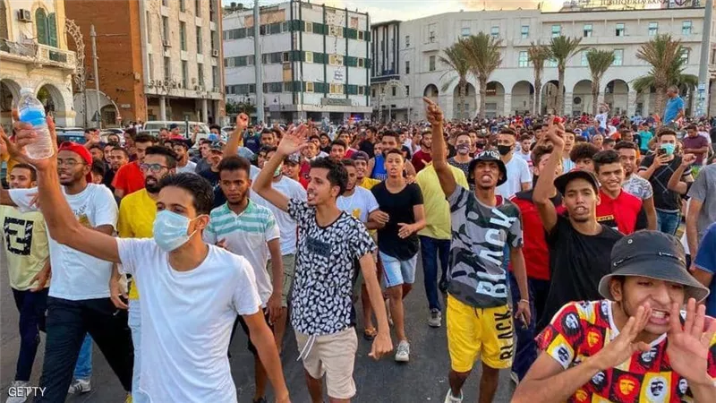 نشطاء ليبيون يدينون مقتل متظاهر على يد ميليشيات السراج
