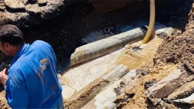 شركة مياه الجيزة تعلن انتهاء أعمال إصلاح خط ناهيا وعودة ضخ المياه