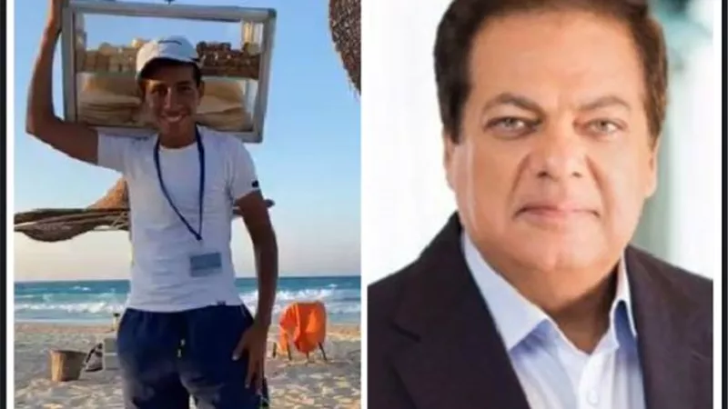 النائب أبو العينين يكرم طالب الطب بائع الفريسكا ويمنحه 10 آلاف جنيه وشهادة تقدير