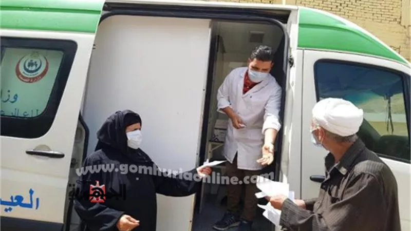 إقبال متزايد على مبادرة 100 مليون صحة للعلاج من الأمراض المزمنة بالشرقية