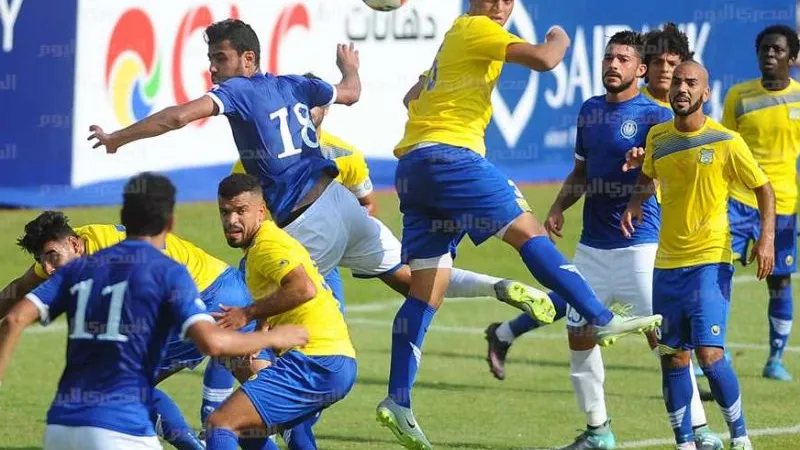 سموحة يتقدم على طنطا فى الشوط الأول بثنائية نظيفة