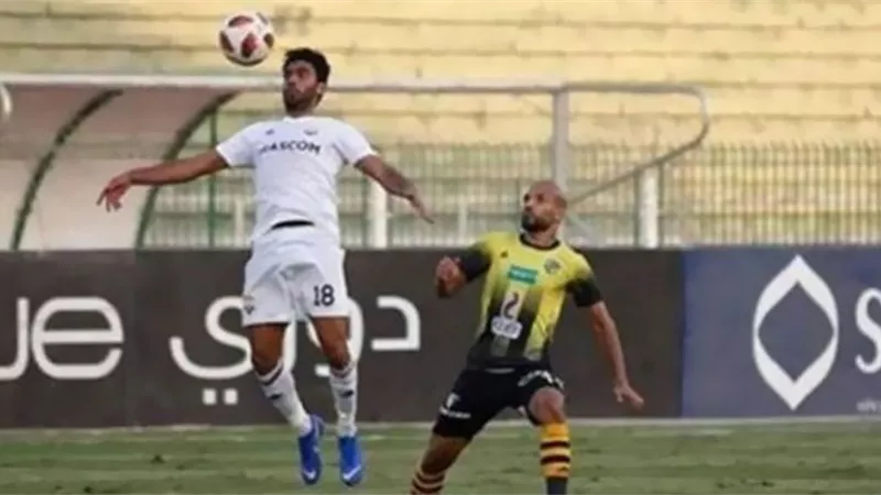 الجونة يتقدم على المقاولون فى الشوط الأول بهدف والتر بوانيا