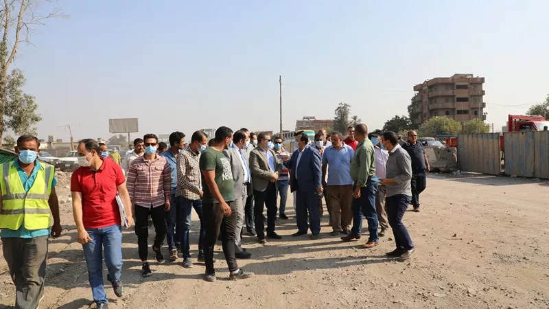 محافظ المنوفية : توسعات محطة معالجة صرف صحي الغورى ببركة السبع ومشروع كوبرى عرب الرمل أجهور بتكلفة اجمالية 280 مليون جنيه .. صـــور