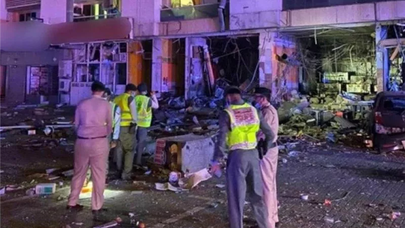 مصرع شخص فى انفجار اسطوانة غاز بدبي