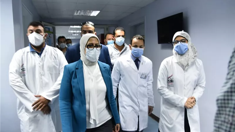 وزيرة الصحة تتفقد مستشفى حميات الأقصر .. وتشيد بمستوى الخدمات الطبية المقدمة للمرضى