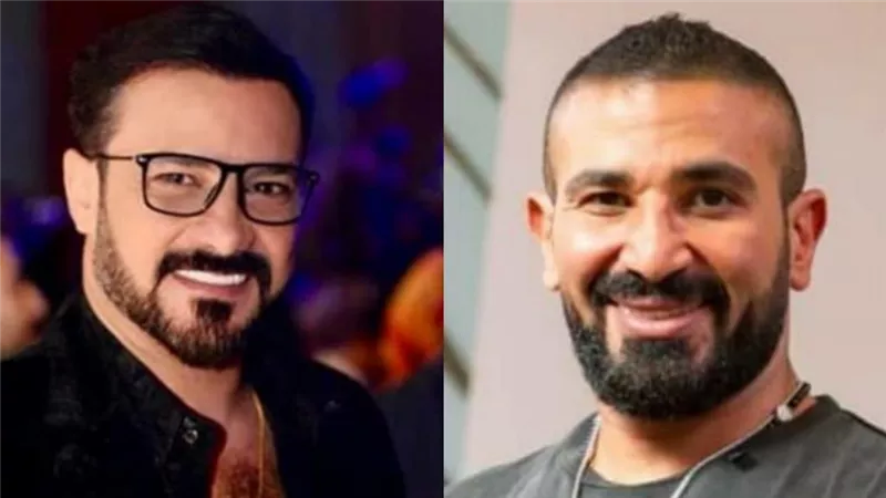 احمد سعد يغنى لمحمد رجب فى