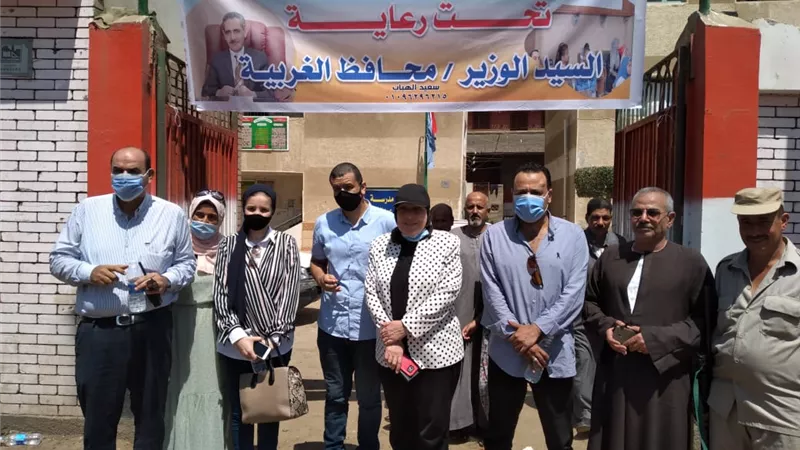 انطلاق أولى فعاليات مبادرة قرية بلا أمية برعاية محافظ الغربية وتنفيذا لرؤية مصر 2030