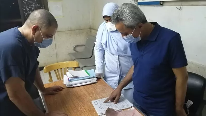 وكيل وزارة الصحة بقنا يتفقد مستشفى قوص المركزى فى زيارة مفاجئة