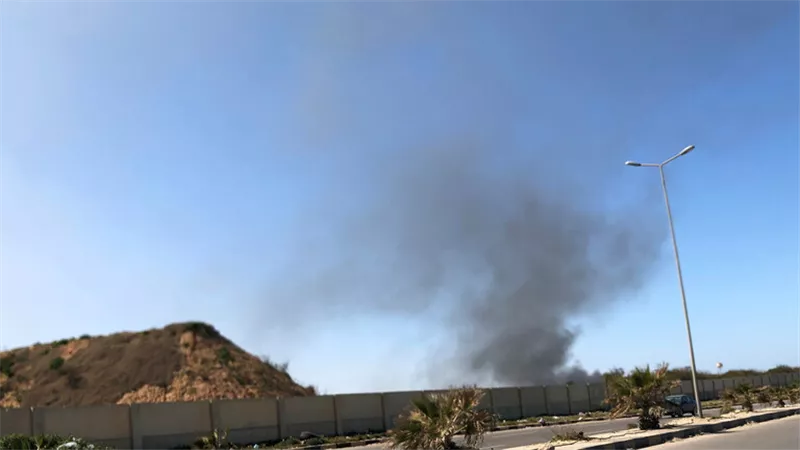 انتحاري يقود دراجة يفجر نفسه قرب بوابة الغيران بطرابلس
