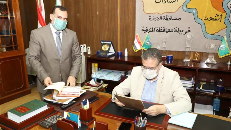 بناء على طلب النائب هشام عبد الواحد ..محافظ المنوفية يقرر النزول بتنسيق الثانوى العام حرصاً على مستقبل الطلاب