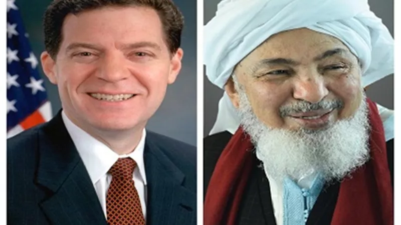 رئيس منتدى تعزيز السلم يعقد اجتماعاً مع سفير الحريات الدينية بوزارة الخارجية الأمريكية