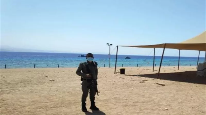 الجيش الإسرائيلي يعتقل أردنيا سبح نحو شواطئ إيلات