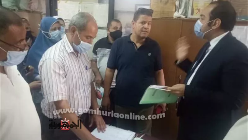 نائب محافظ المنوفية ورئيس مدينة أشمون يتابعان إجراءات التصالح وأعمال التطوير بالشوارع والميادين