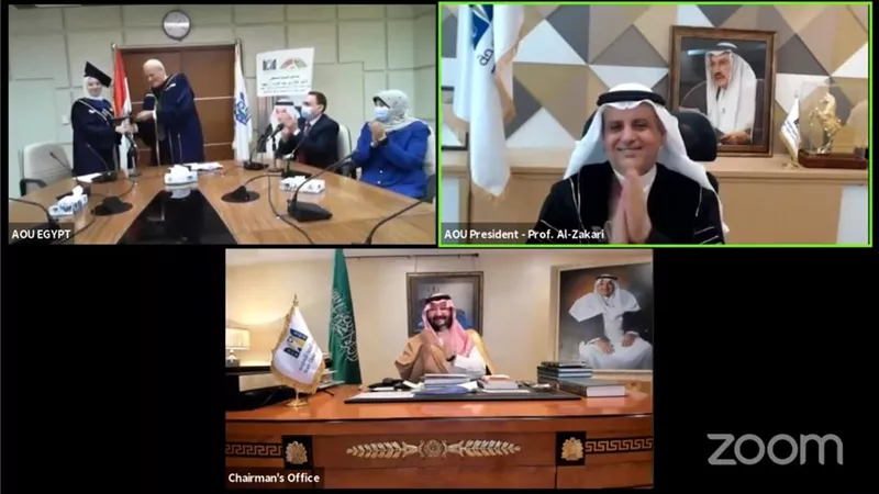 تخرج 5505 طلاب وطالبات من 8 دول عربية بالجامعة العربية المفتوحة