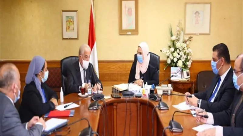 القباج ومحافظ وفوده بحثا التعاون بين الوزارة والمحافظة