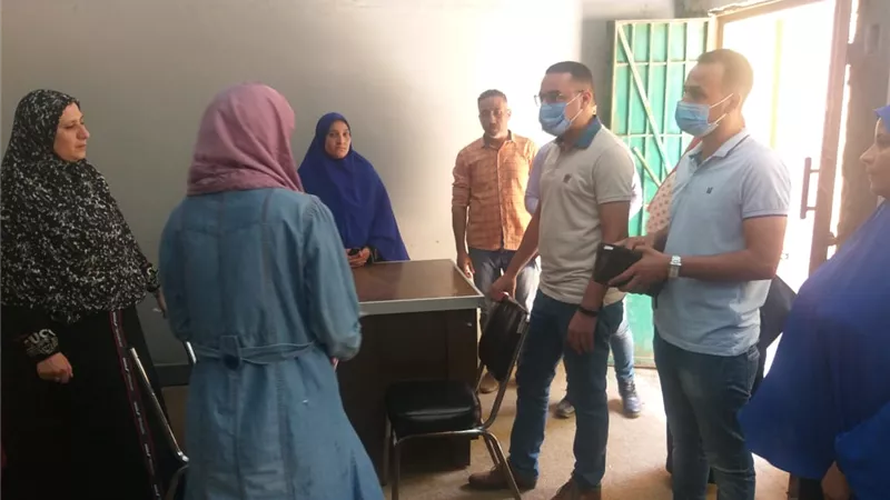 لجنة متابعة الموقف الخدمي بالقرى تتفقد قرية بدهل بسمسطا