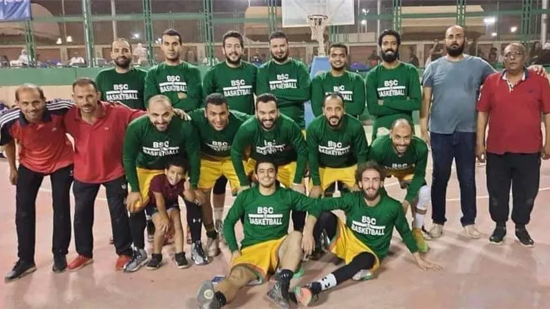 مدير إعلام القليوبية يهنىء فريق كرة السلة بنادى بنها لصعودة للدورى الممتاز