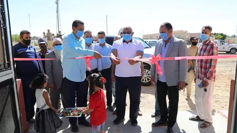 محافظ الوادى الجديد يفتتح سوق الفرافرة بتكلفة ٣.٨ مليون جنيه